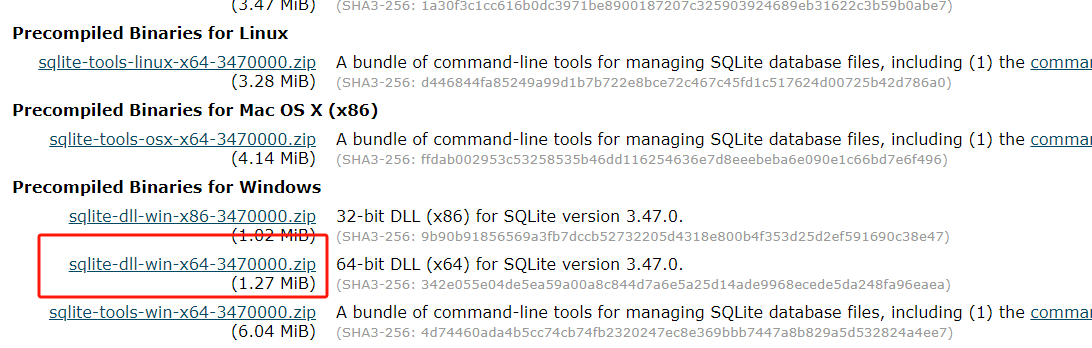 c连接sqlite3